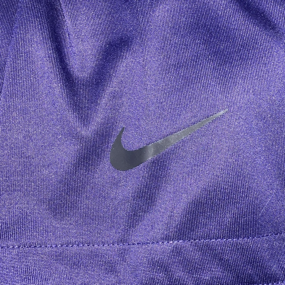 Nike Large Unisex Polo Golf Purple Shirt Short Sleeve Button Down Collectors 232 - Picture 4 of 14